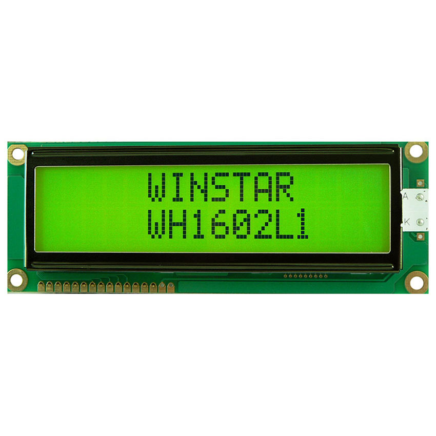 WH1602L-YYH-ETB-WSR / WH1602L-YYH-ETB# | Character LCD | Winstar ...